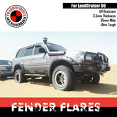 95MM Width JUNGLE FLARES SUITABLE FOR LAND CRUISER 80 SERIES MONSTER